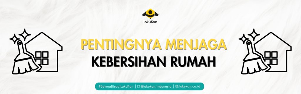Ilustrasi rumah bersih dan sehat