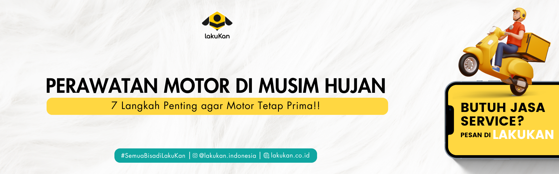 Perawatan Motor di Musim Hujan:  7 Langkah Penting agar Motor Tetap Prima!!