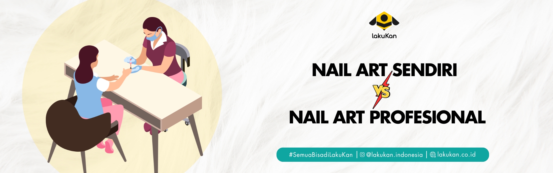 Nail Art Sendiri vs Profesional: Mana yang Lebih Worth It?!!