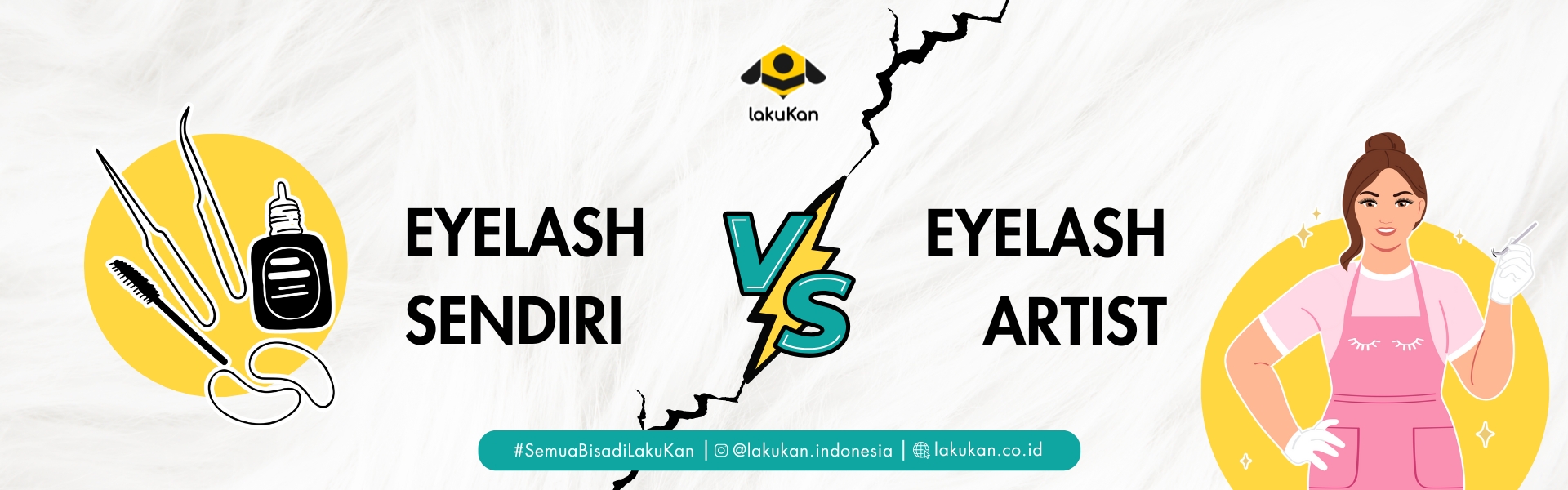 Pasang Eyelash Sendiri vs ke Lash Artist: Ini Plus-Minus dan Tips Aman Pilihnya!